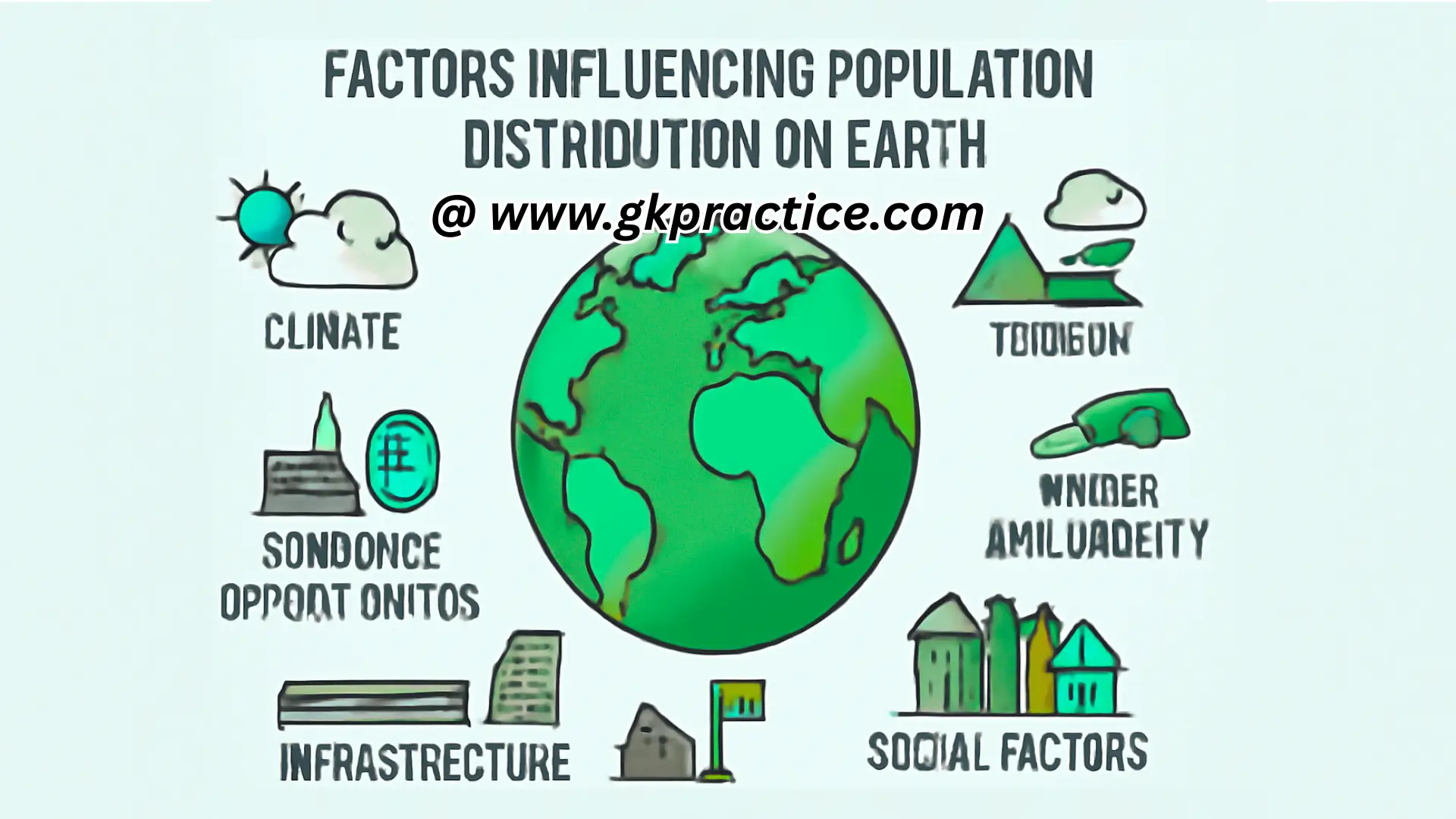 Factors Influencing Population Distribution General Knowledge Questions