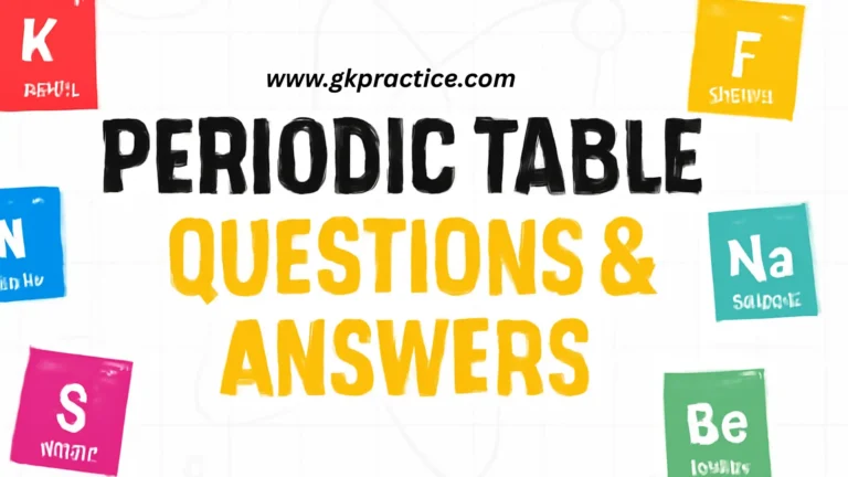 Periodic Table Questions & Answers