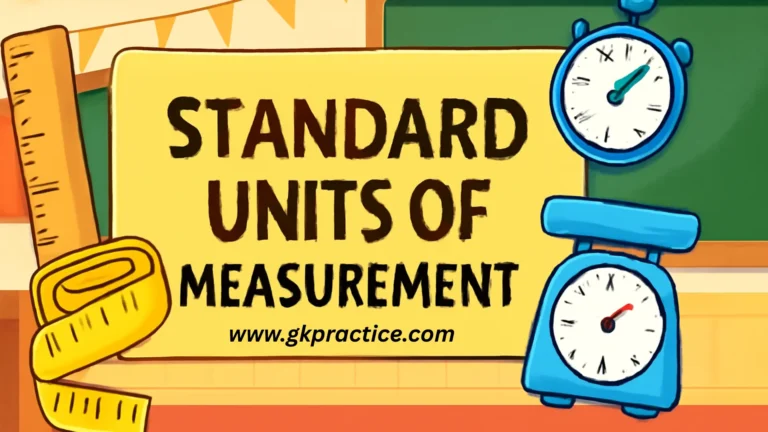 Standard Units of Measurement GK Questions