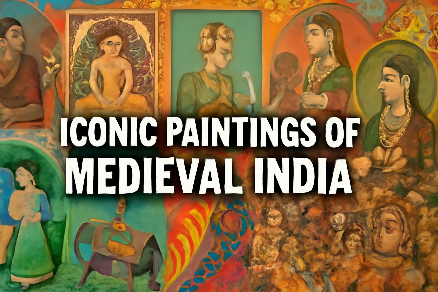 paintings of medieval period in india
